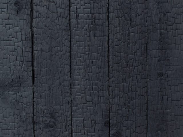Dedzināts apdares dēlis Black Croco – ārējai apdarei